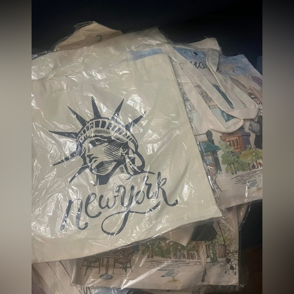 NYC Reusable Tote Bags- Sold Separately or Bundled
